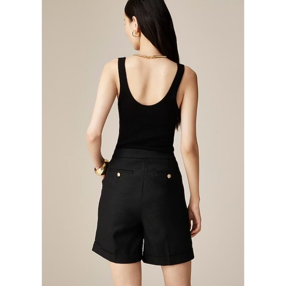 J.Crew Featherweight cashmere ribbed tank top - Picture 3 of 10